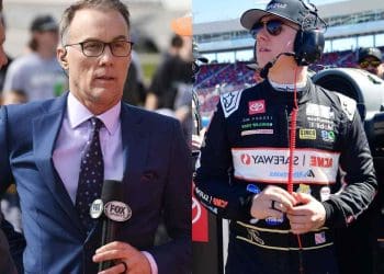 Kevin Harvick acusa John Hunter Nemechek de causar acidente “violento” com todos os Toyotas em Talladega.