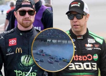 VÍDEO: Tyler Reddick conquista vitória de Brad Keselowski em emocionante final em Talladega, enquanto Michael McDowell provoca acidente em massa.