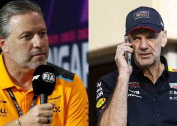 Zak Brown alega que a Red Bull promove uma atmosfera negativa após a surpreendente saída de Adrian Newey.