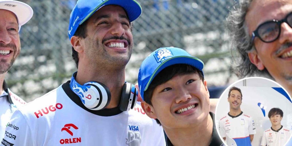 Pilotos da RB Yuki Tsunoda e Daniel Ricciardo preveem humoristicamente os vencedores da UEFA Euro Champions.