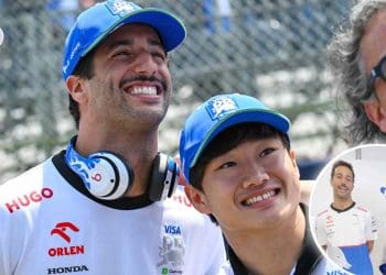 Pilotos da RB Yuki Tsunoda e Daniel Ricciardo preveem humoristicamente os vencedores da UEFA Euro Champions.