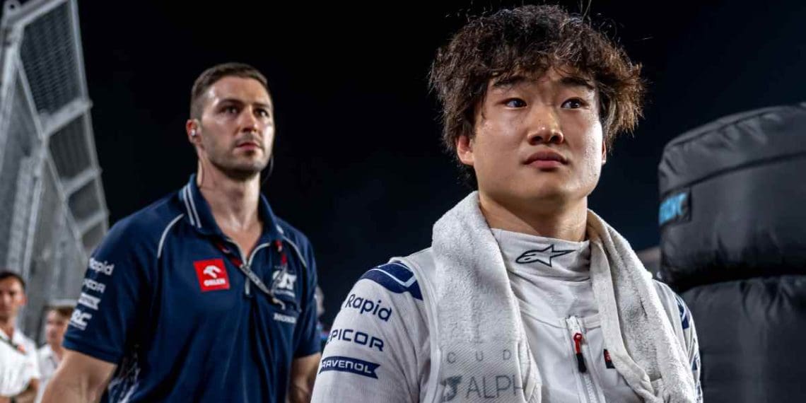 Yuki Tsunoda pode deixar a Red Bull para se juntar à Haas.