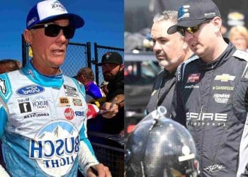 Kevin Harvick sugere possível retorno à equipe de Rick Hendrick enquanto alfineta Kyle Busch por sair da HMS.