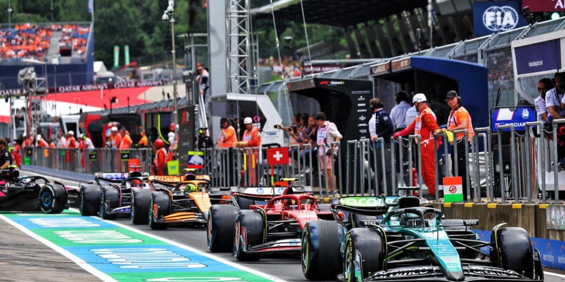 Resultados da primeira sessão de treinos do Grande Prêmio da Áustria de 2024 na Fórmula 1.