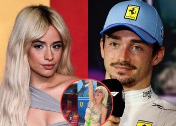 VÍDEO: Camila Cabello recria momento de fã de Charles Leclerc do GP da Arábia Saudita no valor de $18 milhões.