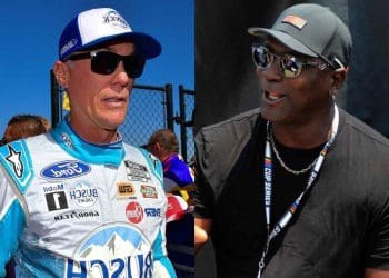 Kevin Harvick lembra da conversa motivacional que recebeu de Michael Jordan após um “dia completamente terrível” em Bristol.