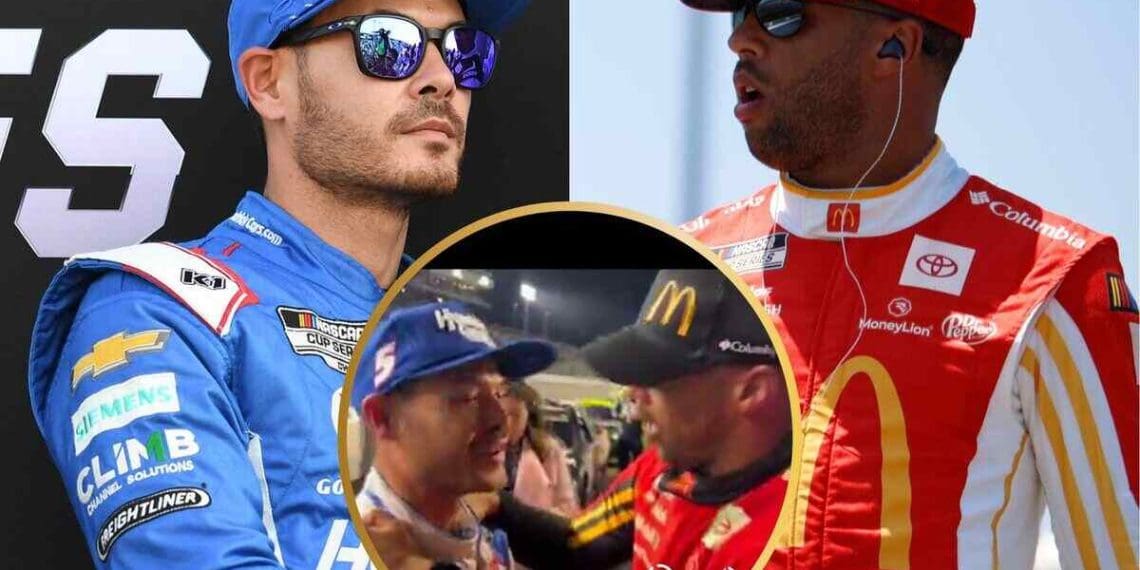 Vídeo: Bubba Wallace pede desculpas a Kyle Larson por girá-lo em Richmond, fãs respondem.