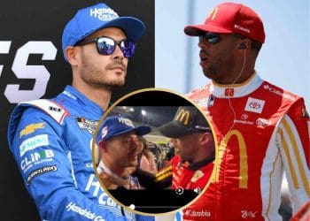 Vídeo: Bubba Wallace pede desculpas a Kyle Larson por girá-lo em Richmond, fãs respondem.