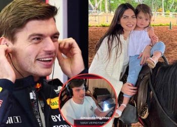 VÍDEO: Max Verstappen admite derrota para a filha de Kelly Piquet, Penelope, de forma hilária no Jenga.