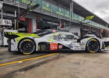 Peugeot&rsquo;s Jansonnie: Asa traseira adicionada devido à mudança no tamanho dos pneus.