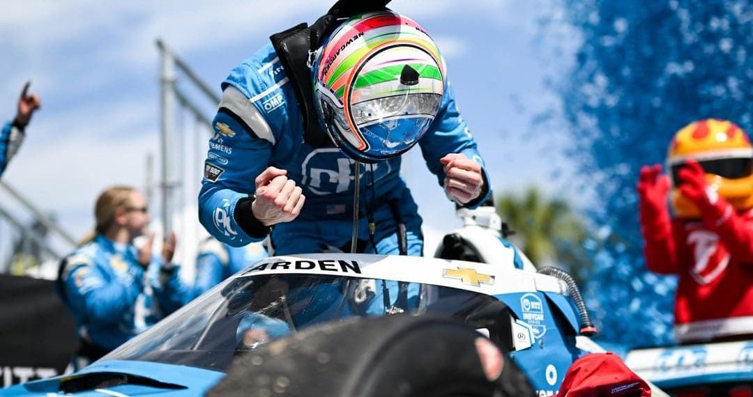 Campeão da IndyCar escapa da sensação de isolamento.