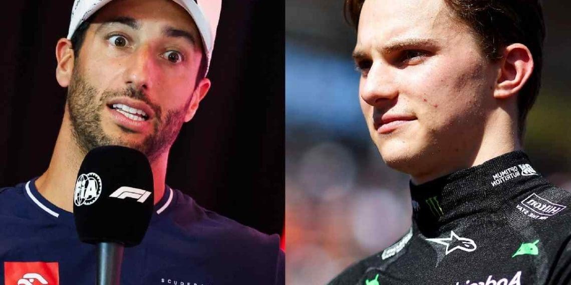 Daniel Ricciardo feliz por compatriota australiano Oscar Piastri mesmo sendo substituído na McLaren.