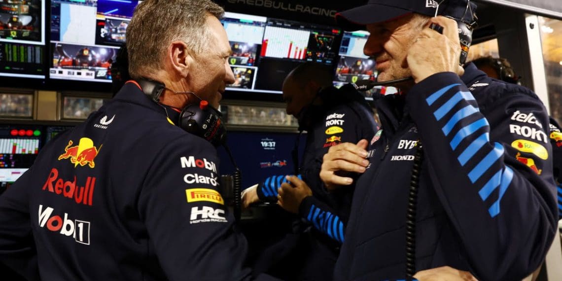 Horner elogia a influência significativa de Newey no triunfo da Red Bull na Fórmula 1.
