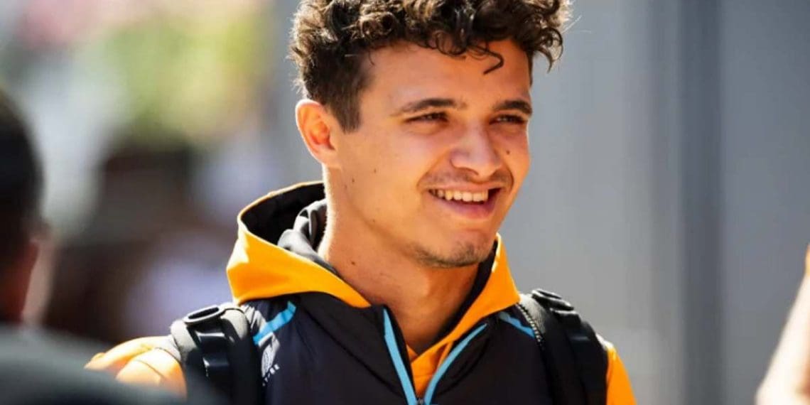 “Podemos ter uma batalha!” Lando Norris animado após colocar seu MCL38 em terceiro lugar atrás dos poderosos Red Bulls durante a qualificação do Grande Prêmio do Japão.