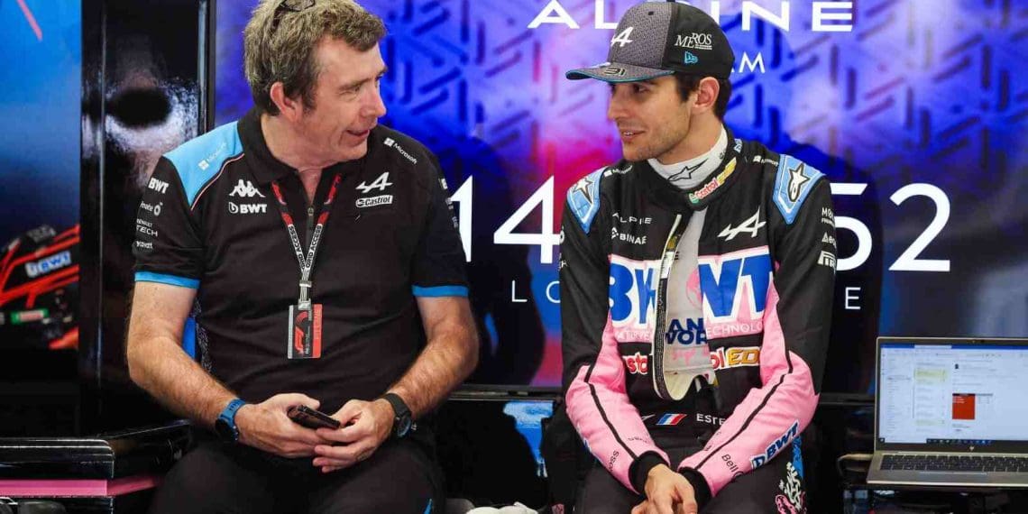 Alpine comenta sobre decisão de se separar de Esteban Ocon após 2024.