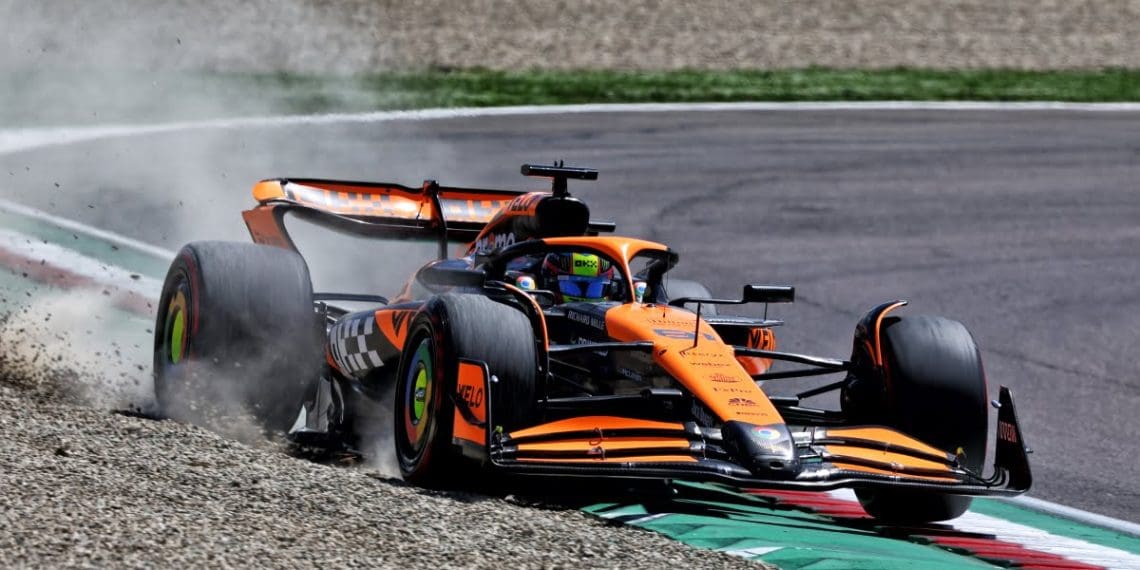 Piastri lidera último treino de F1 em Imola, Alonso e Perez colidem