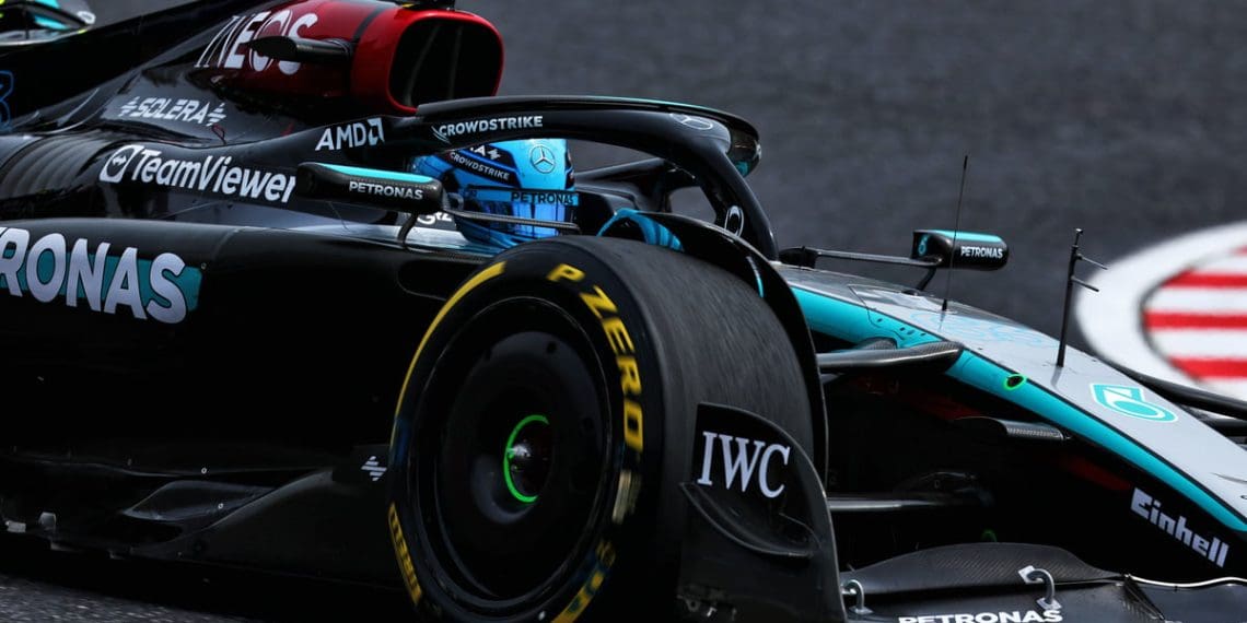 Russell e Piastri recebem luz verde após incidente no Grande Prêmio do Japão de F1.