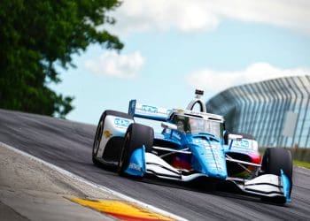 Newgarden perdeu a corrida em Road America devido a seu próprio erro.