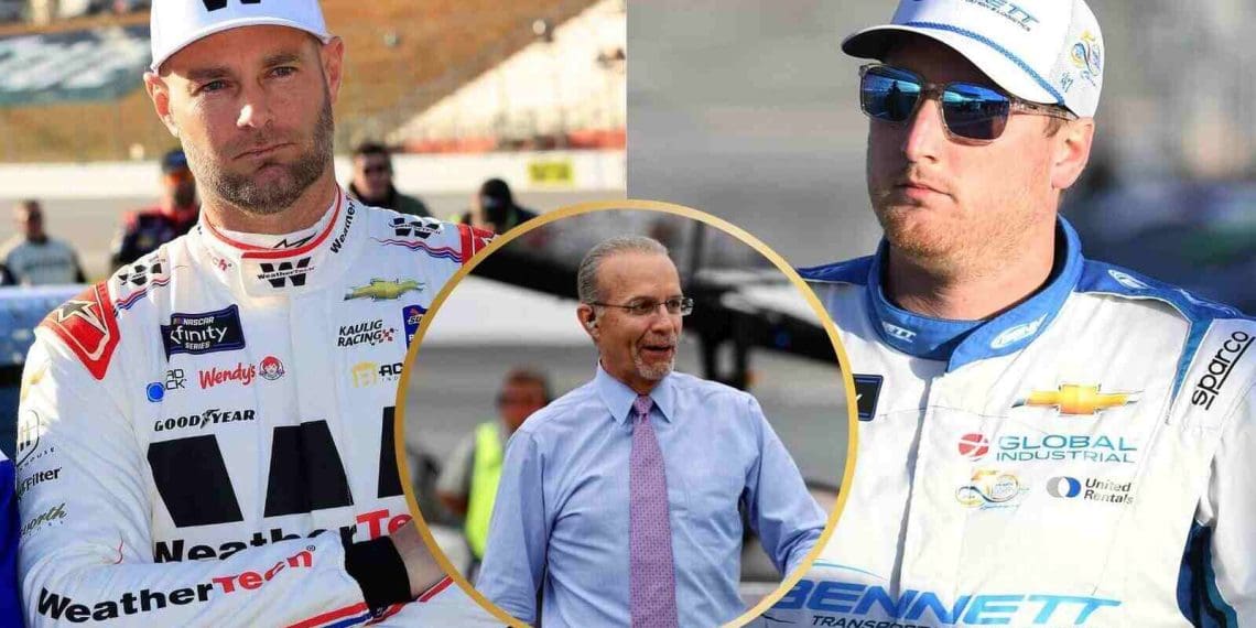 Kyle Petty critica Austin Hill por fazer um gesto ofensivo para Shane van Gisbergen durante a corrida de Sonoma, chamando-o de “um pouco de punk e valentão”.