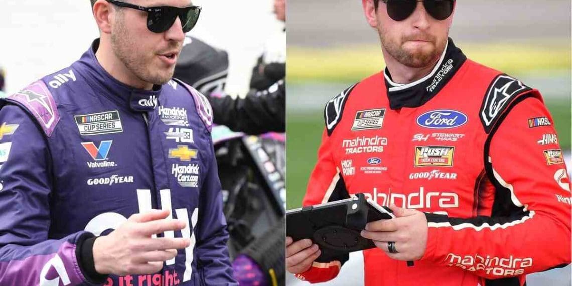 Alex Bowman culpa Chase Briscoe por resultado decepcionante na noite histórica da HMS em Martinsville.