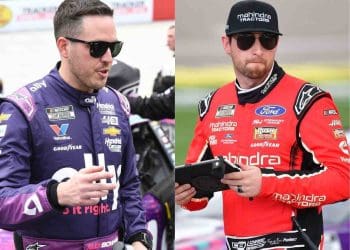 Alex Bowman culpa Chase Briscoe por resultado decepcionante na noite histórica da HMS em Martinsville.