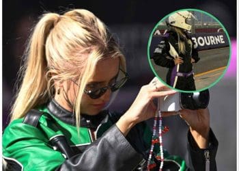 VÍDEO: Namorada de Taylor Fritz, Morgan Riddle, enfrenta desafio inesperado no Grande Prêmio da Austrália!