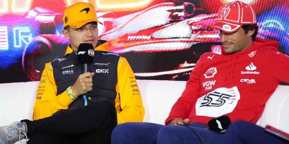 LANDO NORRIS: Ferrari dominou em Suzuka após decepcionante P5.