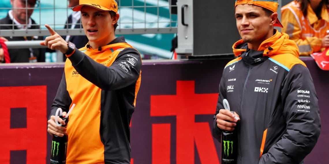 Marko confirma que a Red Bull F1 ainda está interessada em Norris e Piastri.