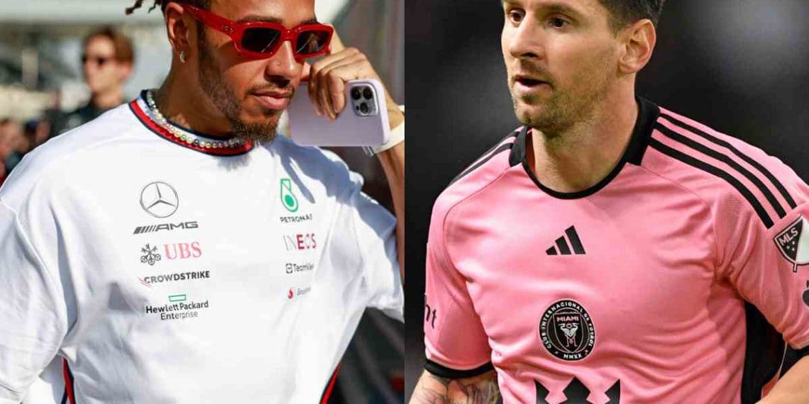 Alex Albon compares Lewis Hamilton’s surprising move to Ferrari with Lionel Messi’s transfer to Inter Miami.