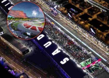 Fãs reagem a pista futura do GP da Arábia Saudita provocando uma curva de 20 andares chamada “Circuito Mario Kart a*s.”