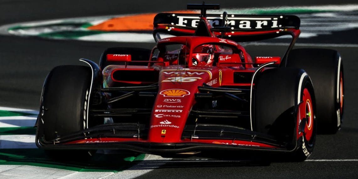 Leclerc otimista com chances da Ferrari conquistar a primeira posição no GP da Arábia Saudita da F1