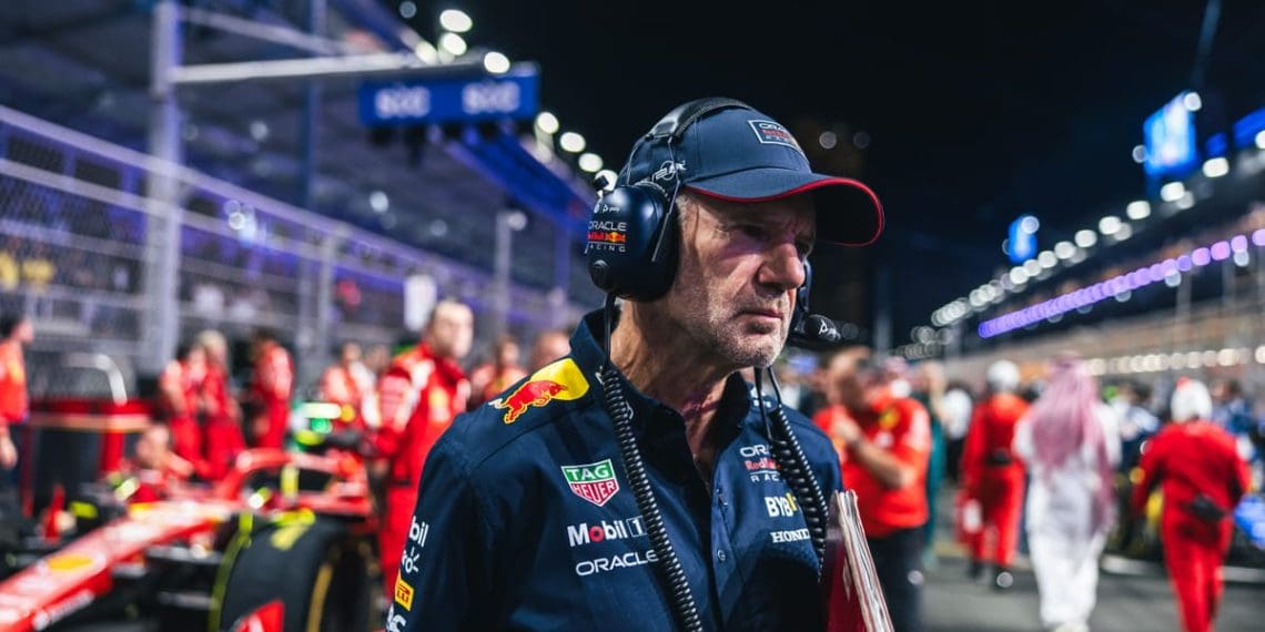 Ferrari ativamente perseguindo Newey, implicação para 2026.