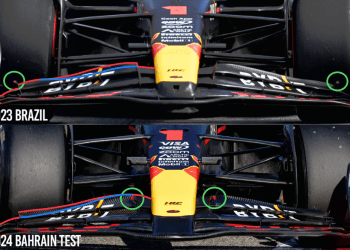 Gary Anderson analisa o inteligente ajuste da Red Bull na asa dianteira.