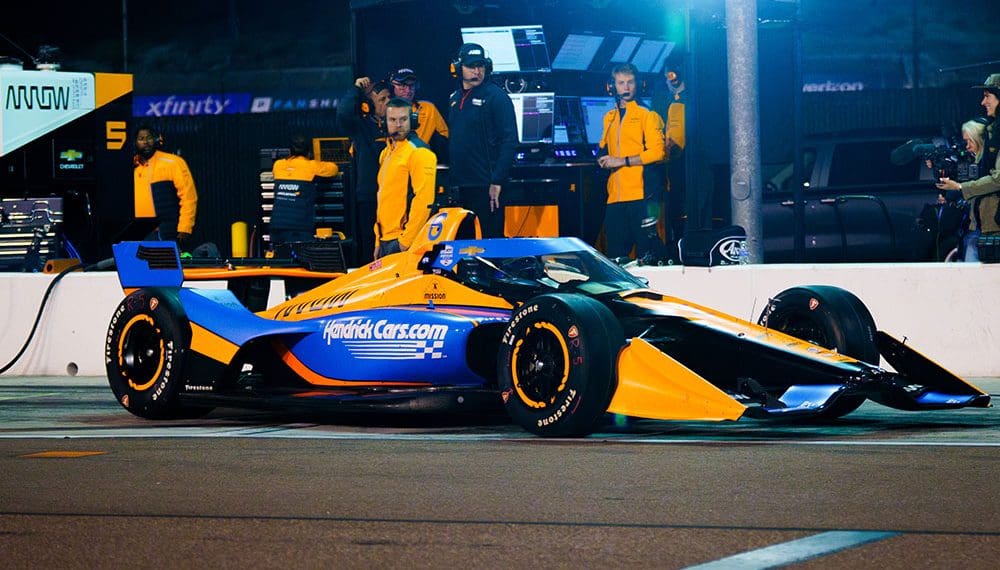 A group is coming together to support Larson’s participation in the Indianapolis 500 race.