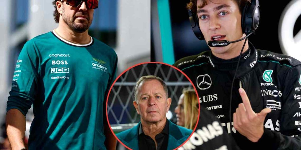 MARTIN BRUNDLE REVELA: FERNANDO ALONSO CAUSOU DANOS SIGNIFICATIVOS E CAROS À MERCEDES NO GRANDE PRÊMIO DA AUSTRÁLIA.
