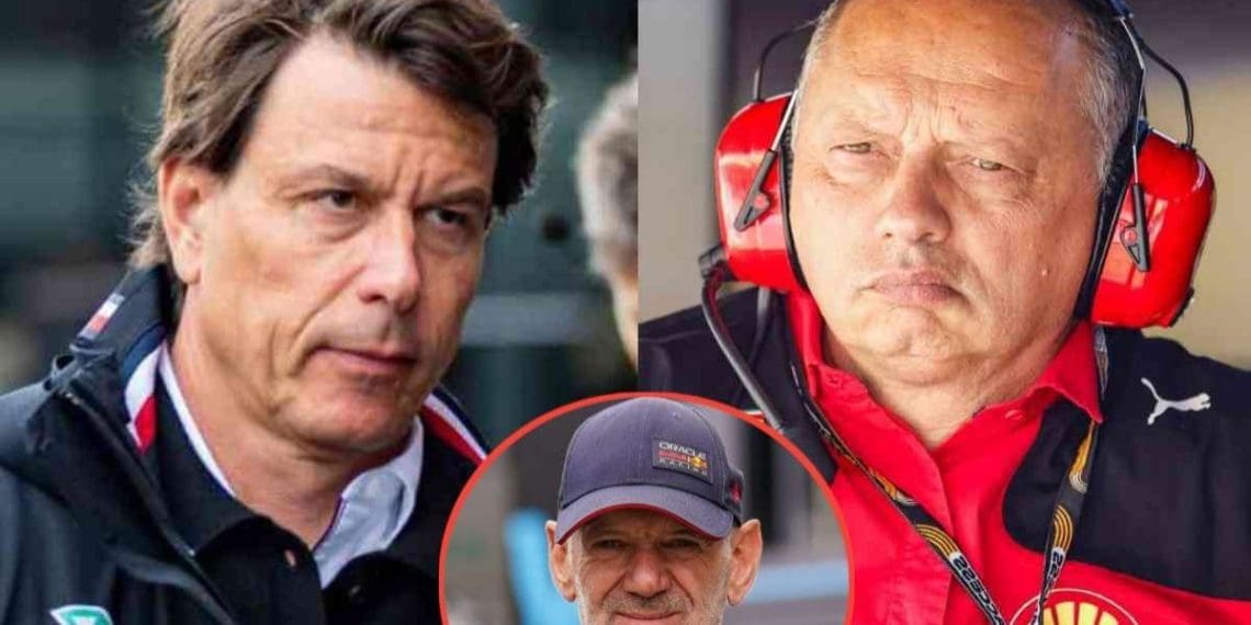Por que a Mercedes precisa do especialista em aerodinâmica Adrian Newey mais do que a Ferrari.
