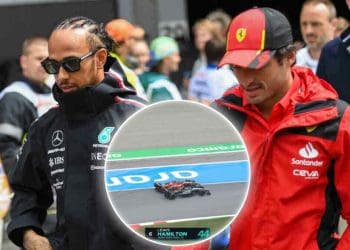 Lewis Hamilton diz que deu espaço para Carlos Sainz em luta intensa no Grande Prêmio da Espanha.