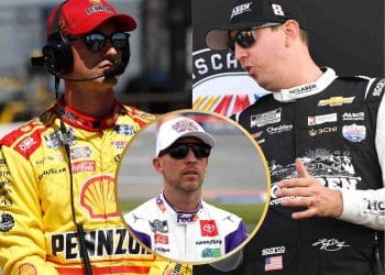 Denny Hamlin aconselha fãs de Joey Logano e Kyle Busch a procurarem ajuda profissional.