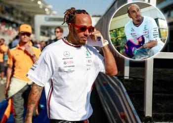 Lewis Hamilton e a equipe da Mercedes se unem ao artista digital Mad Dog Jones para merchandising exclusivo do Grande Prêmio de Miami.