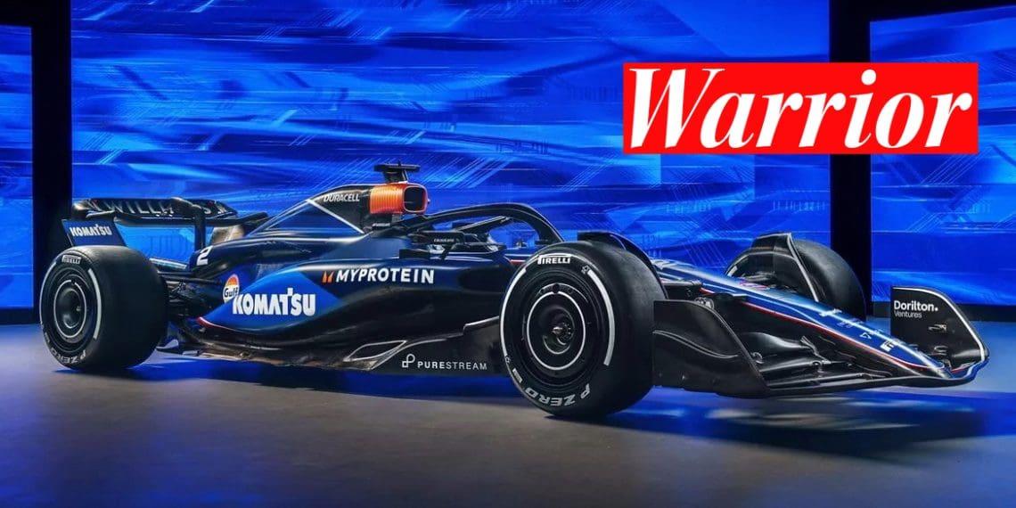 WILLIAMS F1 TEAM UNVEILS 2024 FW46 LIVERY WITH LAST YEAR’S RACE CAR!