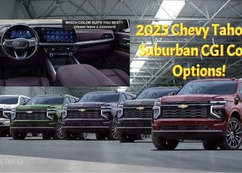 REFRESHED 2025 CHEVROLET TAHOE AND SUBURBAN GET MORE COLORS IN FRESH DIGITAL SHOWCASE