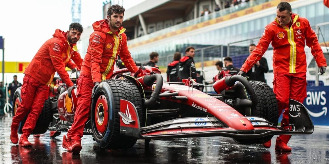 Ferrari testa para eliminação de grande falha.