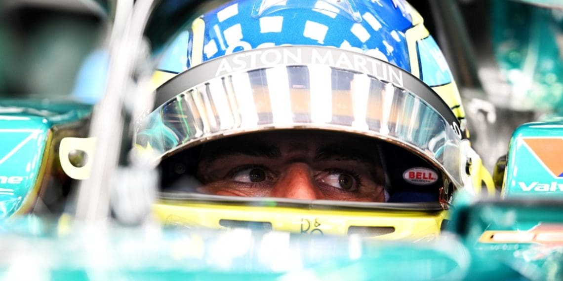 Alonso não espera repetir pódio da Aston Martin no GP do Bahrein.