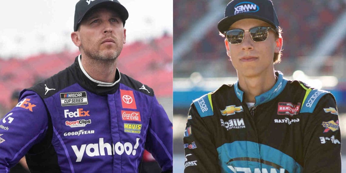 Denny Hamlin pede que NASCAR investigue as ações de Carson Hocevar em Nashville.