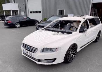 BUILT LIKE A BRICK: Volvo Owner Creates Lego Replica of His Car.