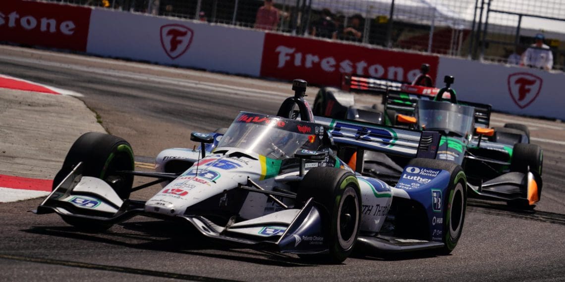 Rahal e Simpson penalizados com quedas de grade para o Grande Prêmio de Detroit da IndyCar