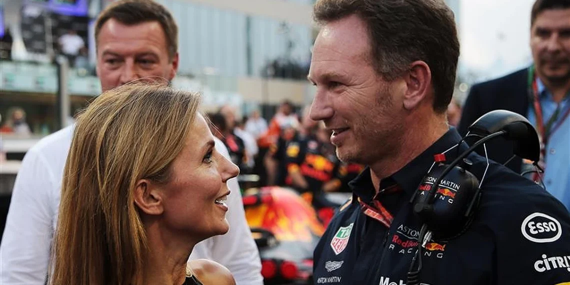 Geri Horner estabelece limites claros em seu relacionamento com Christian Horner.