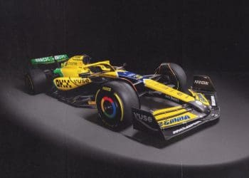 Nossa interpretação da homenagem da McLaren à pintura de Mônaco de Senna.