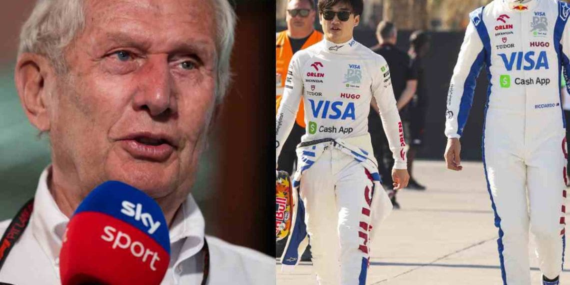 Helmut Marko surpreende com candidato inesperado para vaga na Red Bull Racing de 2025 ao lado de Yuki Tsunoda e drama de Daniel Ricciardo.