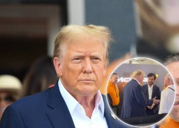 CEO da McLaren, Zak Brown, recebe críticas de fã LGBTQ por convidar Donald Trump para o Grande Prêmio de Miami.